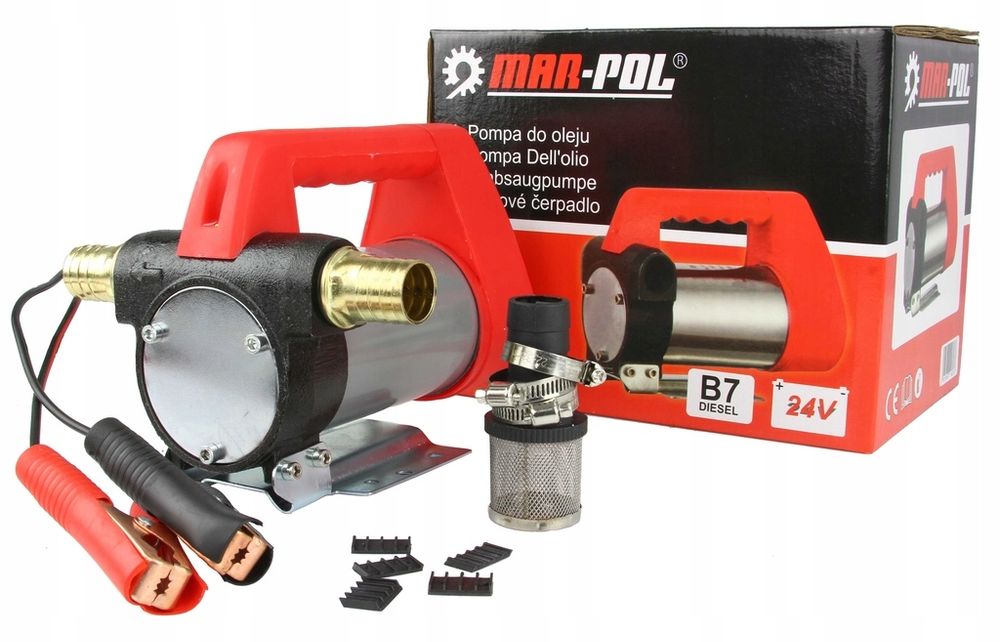 Pompa Do Spuszczania Paliwa Ropy Oleju 12/24V Pompka Cpn