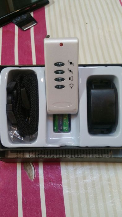 [Novo] Coleira de treino para cães SEM CHOQUE nova em caixa!!