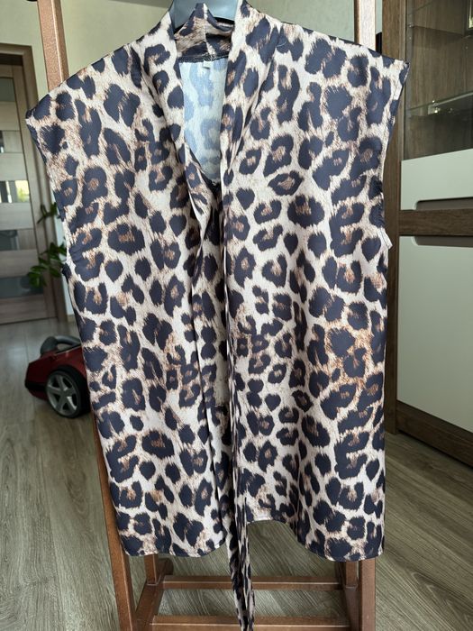 Блуза (леопард) топ, футболка