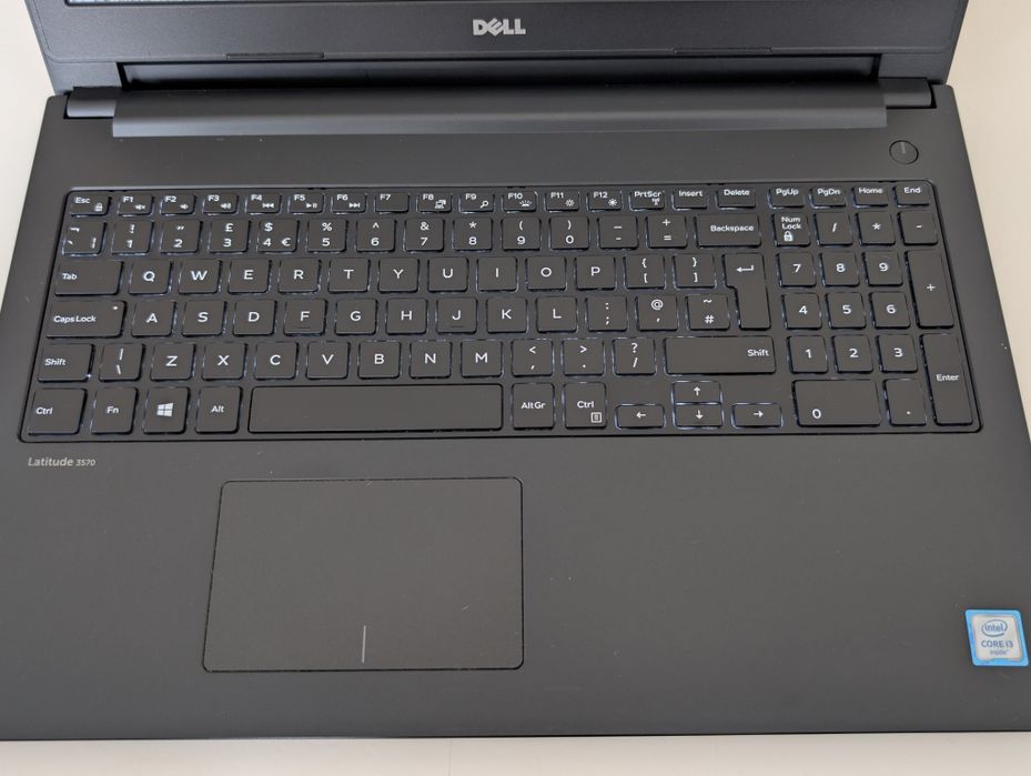 Laptop Dell Latitude 3570 8Gb ram, 256SSD, 15.6"mat i3-6th, win 11.