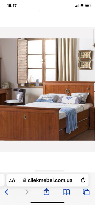 Ліжко фірми чілек, з ящиком під ліжком