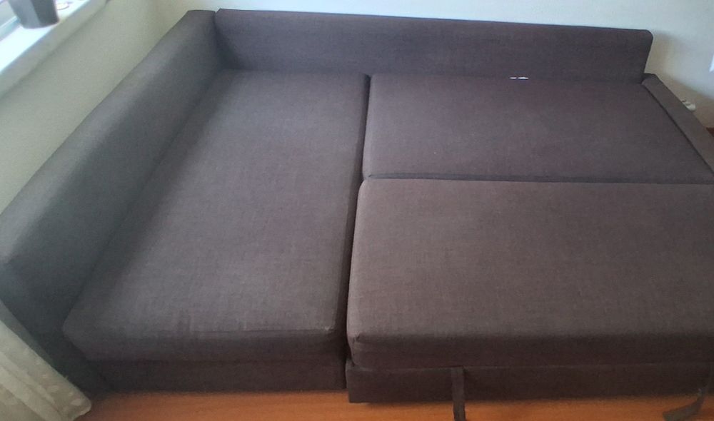 Sofá-cama com chaise longue direita | 3 lugares | 2,20 m