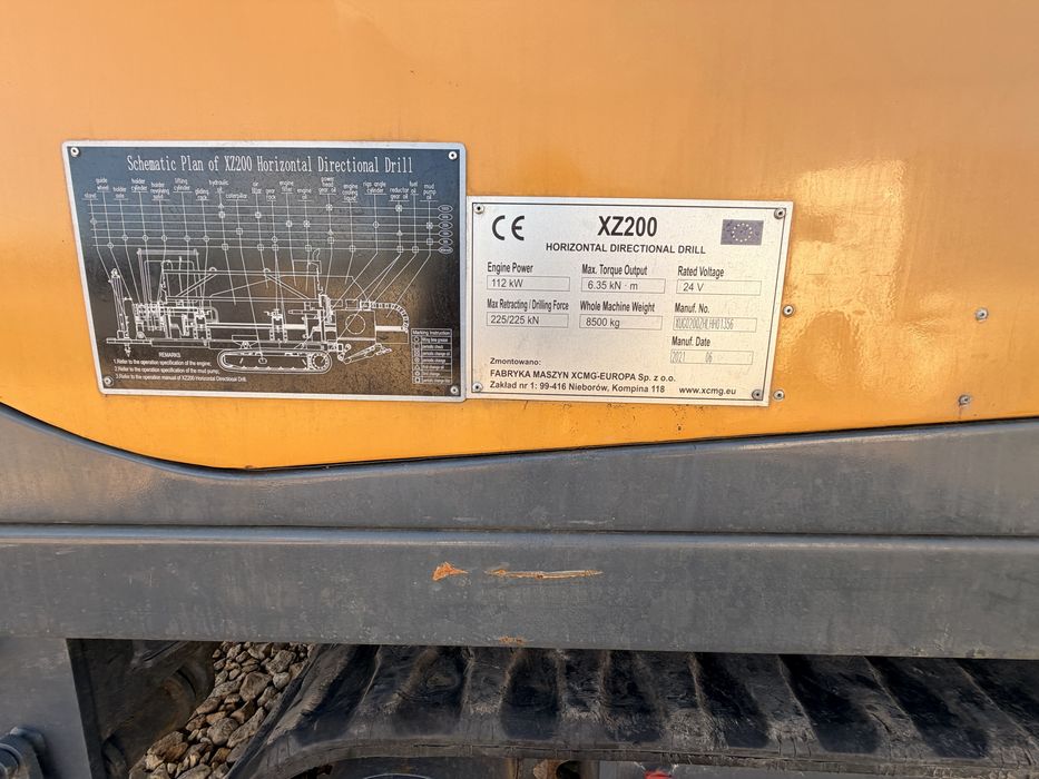 Wiertnica  XCMG  ZX200