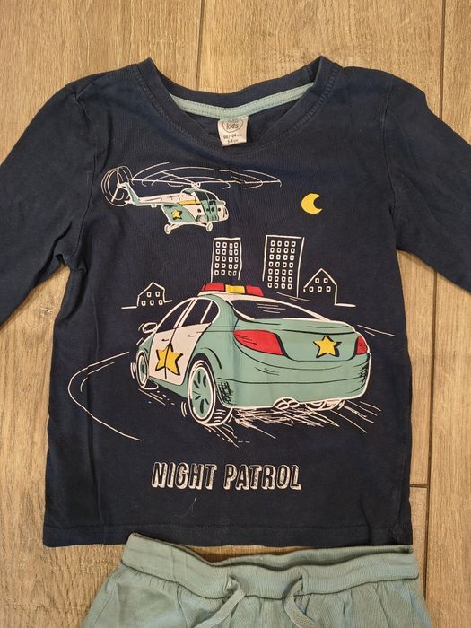 Piżama długa - zestaw 2szt
