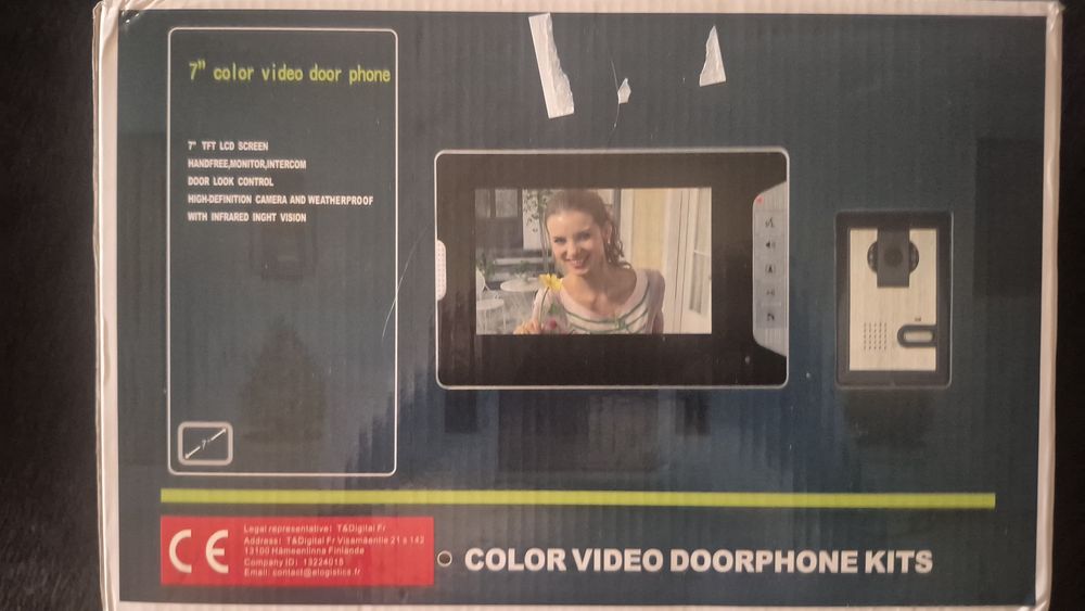Video porteiro TFT LCD 7