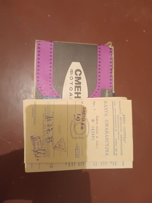 aparat fotograficzny Smena 8M z 1973 roku