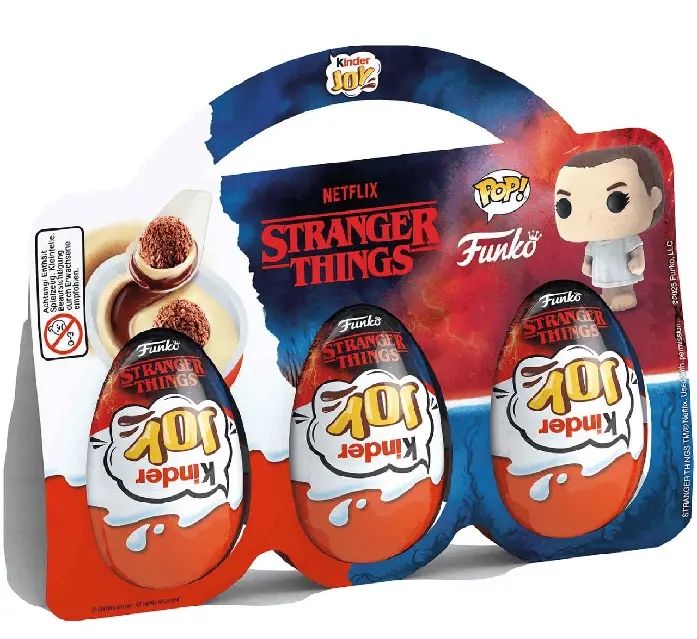 Kinder Joy Stranger things, упаковка 3 шт