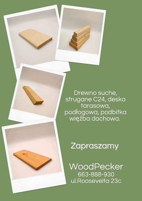 60x40 Łata kantówka sucha świerk