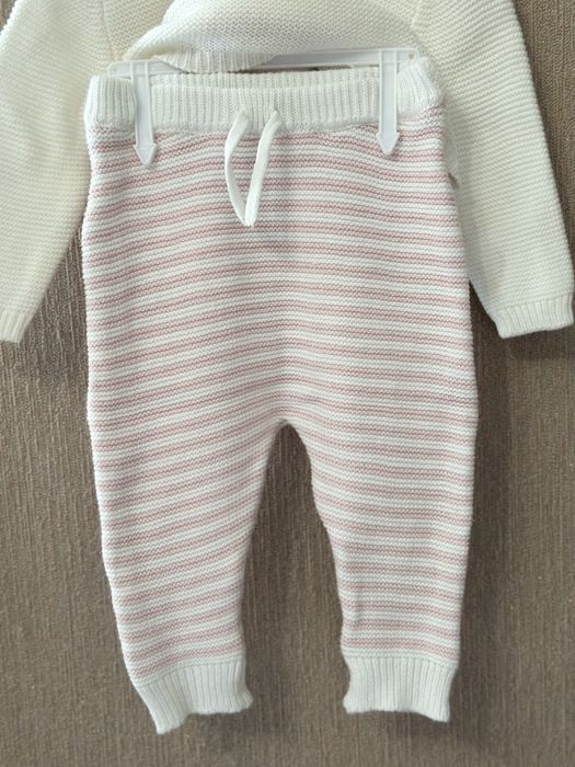 Вʼязаний костюм для дитини 3-6 міс