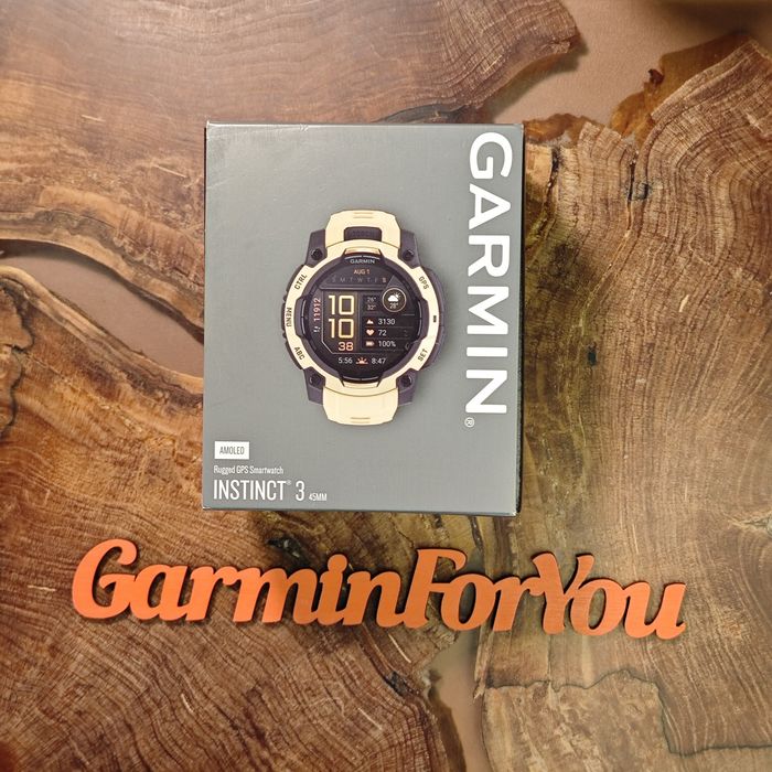Garmin Instinct 3 (45 мм) AMOLED Citrine with 010-02936-02