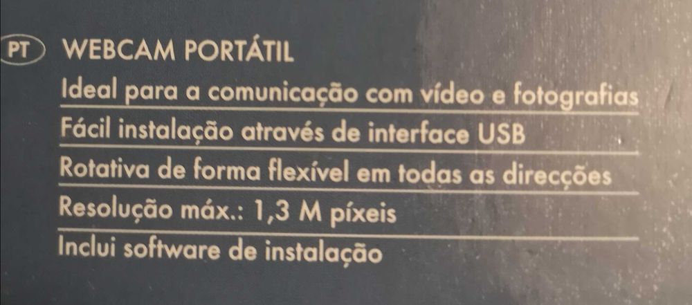 WEBCAM Portátil.