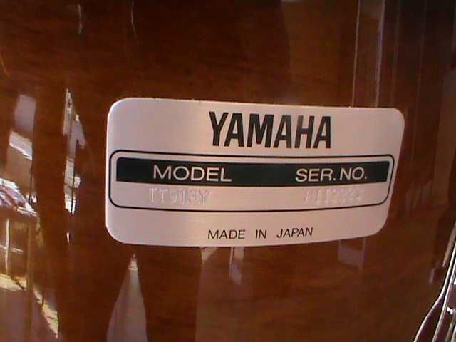 Bateria Yamaha 9000 Recording Custom ASB - Made in Japan. C/NOVA
