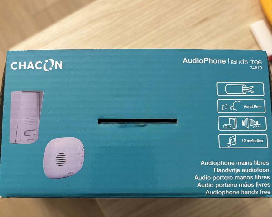 Audio-porteiro mãos livres Chacon