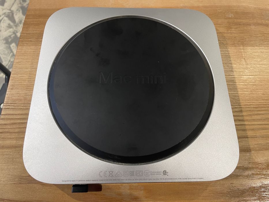 Apple Mac mini M1 8gb SSD 256gb Silver model A2348 Чистий iCloud