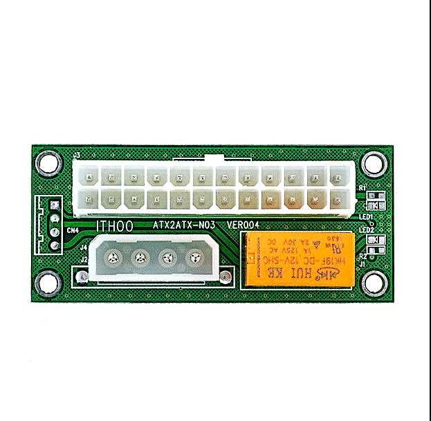 Cинхронізатор для 2-х блоків живлення ATX-24pin MOLEX