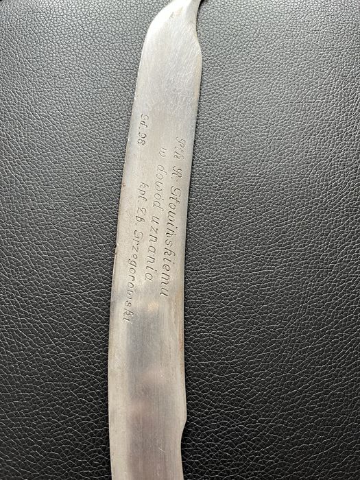 Szabla konstytucja 3 Maja 1791