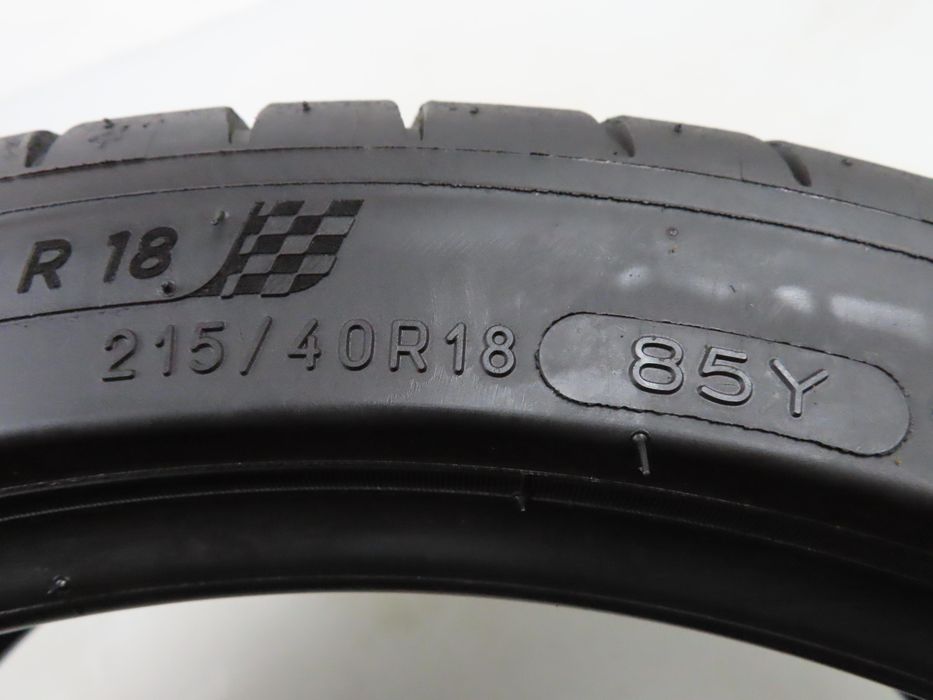 2x 215/40r18 Opony Letnie Używane Michelin Pilot Sport 4 85y