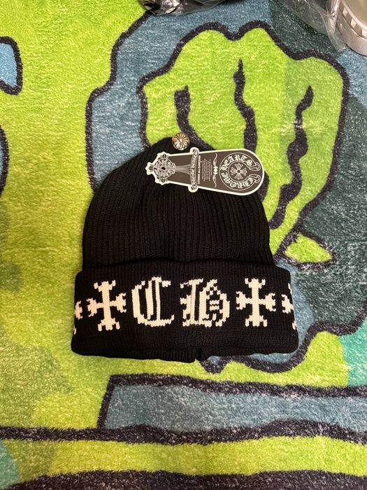 шапка chrome hearts black