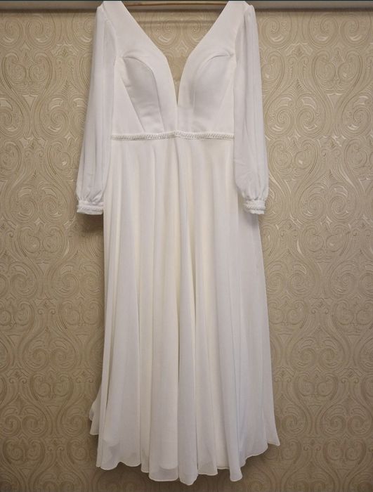 Нова весільна сукня, айворі.