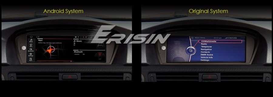 Radio GPS WiFi MP3 USB Android BMW E90 E91 E92 E93 E60 E61 E63 E64