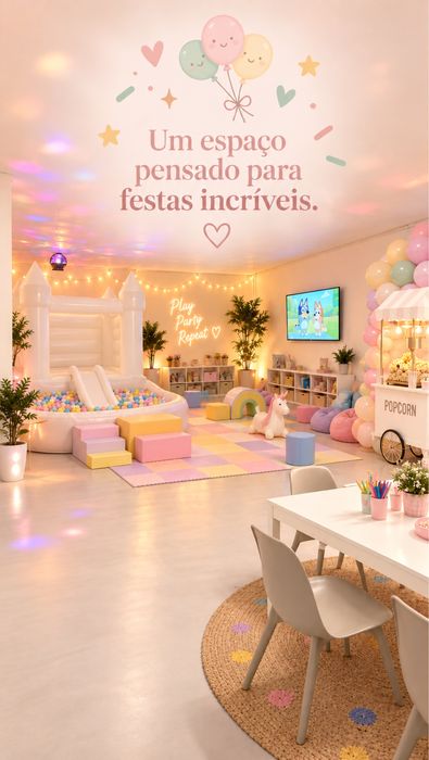 Espaço de festas infantis | Venda do Pinheiro