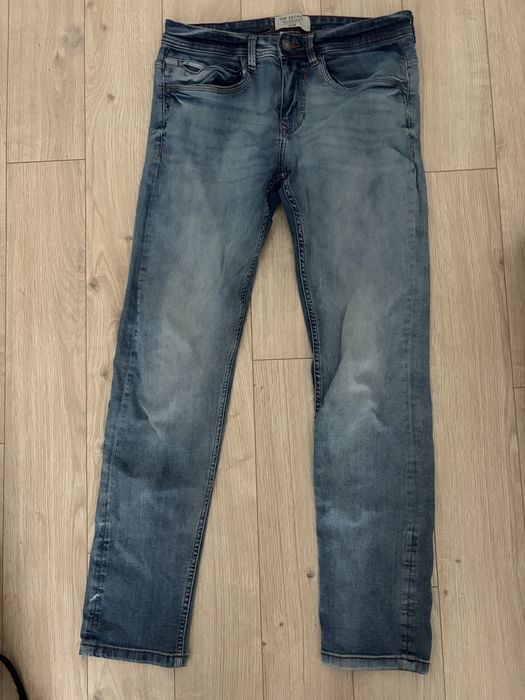 męskie jeansy vintage