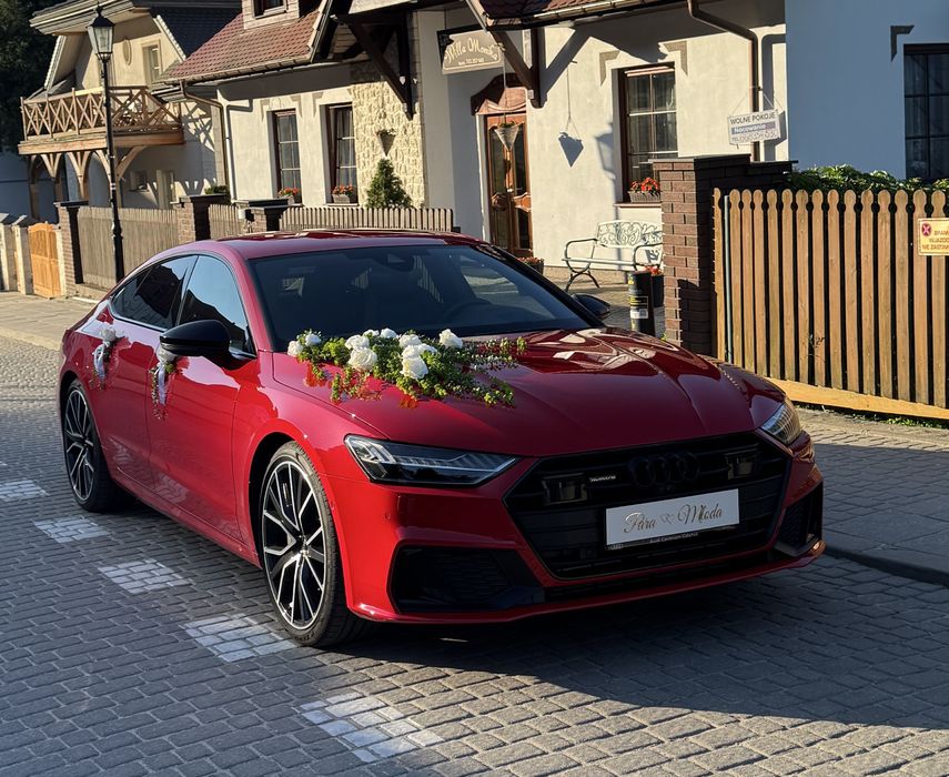 Auto do ślubu - Audi A7 S-line z kierowcą