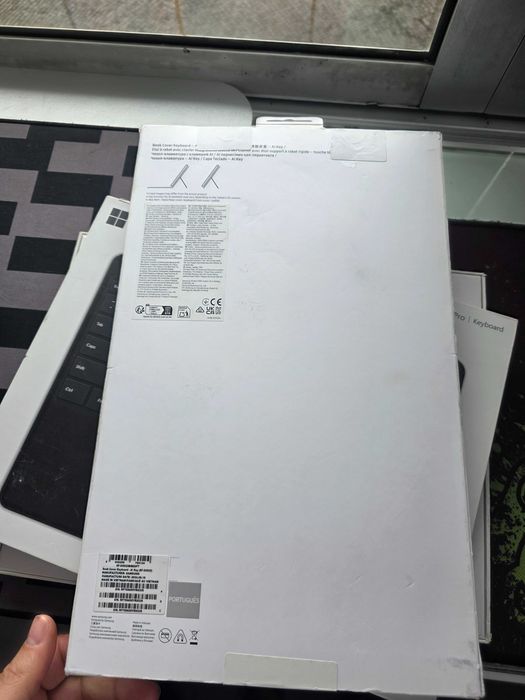 Capa Teclado Samsung para Tab S9| S10 Ultra - Preto Novo