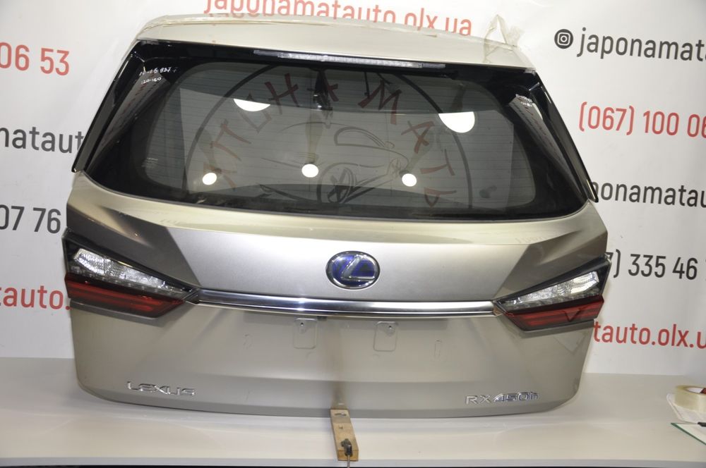 Ляда кришка багажника Lexus RX AL20 2015-.. Ідеальний стан рідна фарба