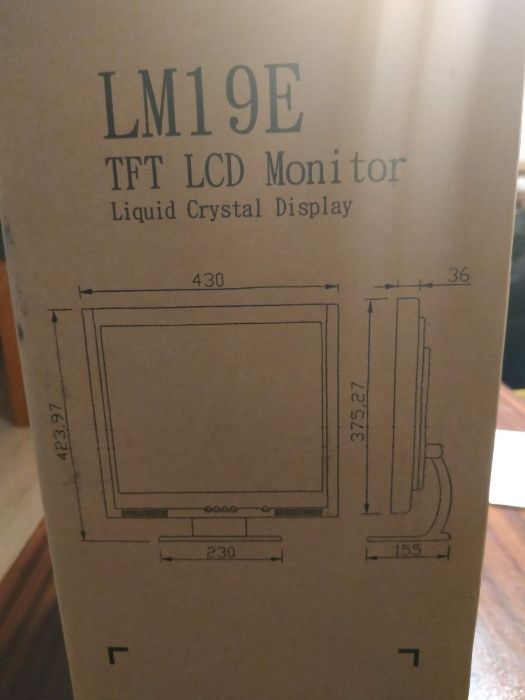 LM19E Monitor, 19 Inches64564341508995124