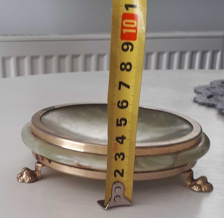 Mini PATERKA na lwich nóżkach z kamienia ONYKS