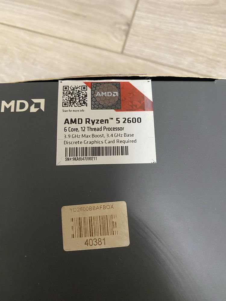 Процесор Ryzen 5 2600: 1 800 грн. - Комплектуючі та аксесуари Луцьк на Olx