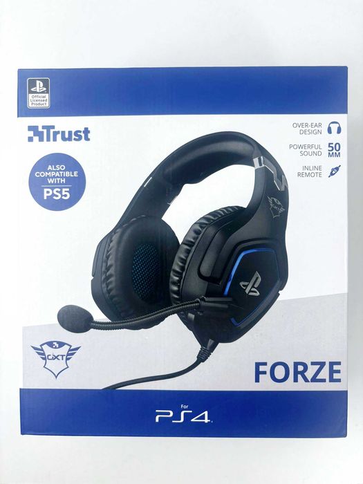 Nowe słuchawki TRUST gxt 488 Forze ps4  streaming