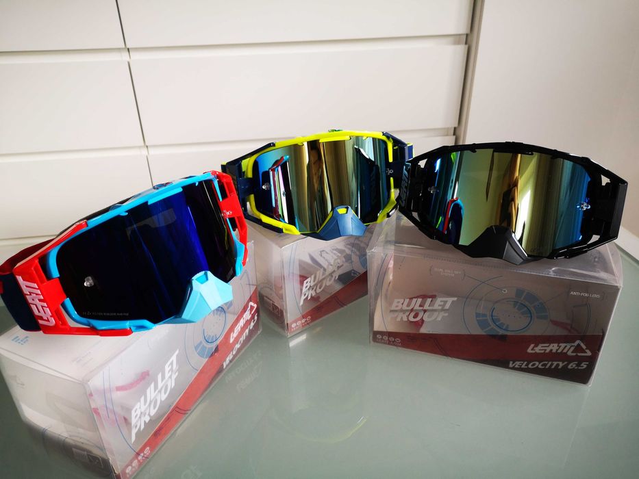 Gogle LEATT Velocity 6.5 mx old (cross,quad,enduro,mtb,dh, ski)