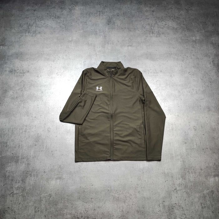 MĘSKA Bluza PREMIUM Oliwka Khaki Rozpinana Under Armour Heat Active
