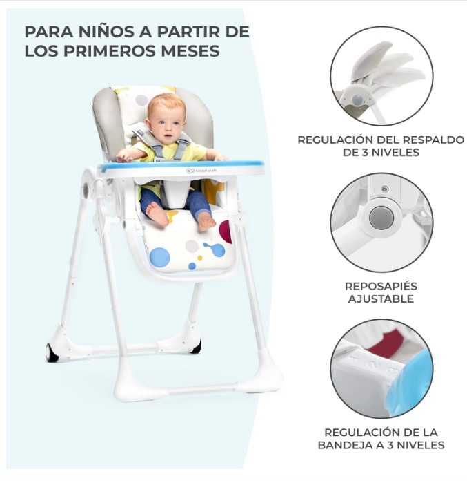 Cadeira alta para bebé - Kinderkraft YUMMY