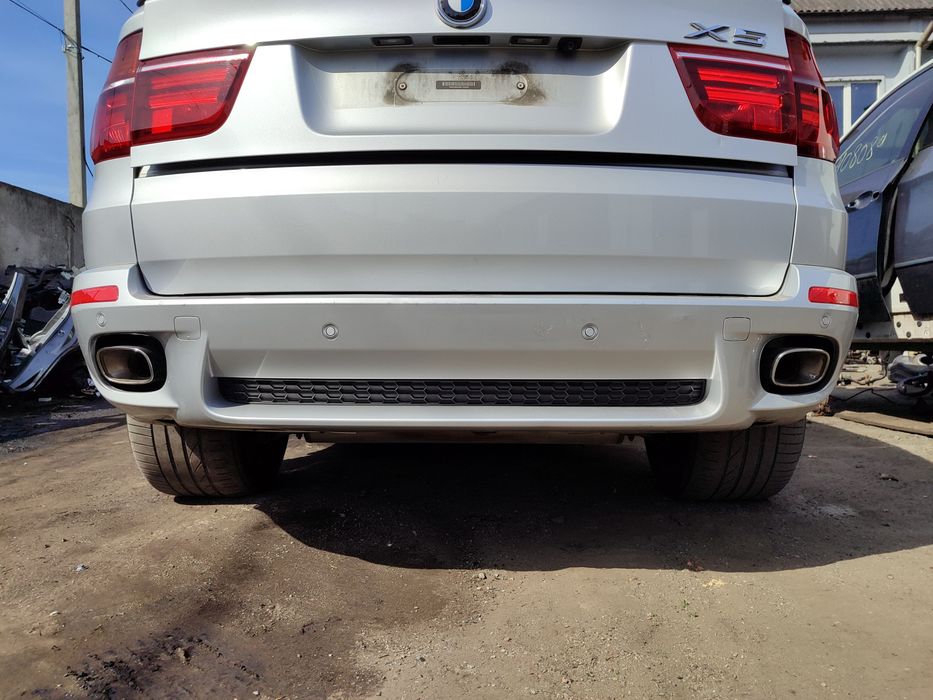 Насадки глушителя выхлопа М пакет BMW X5 E70 М Обвес БМВ Х5 Е70 шрот