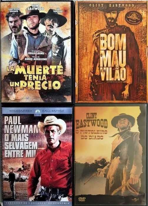 Cinema Western - 17 DVDs - Raros - MUITO BOM ESTADO
