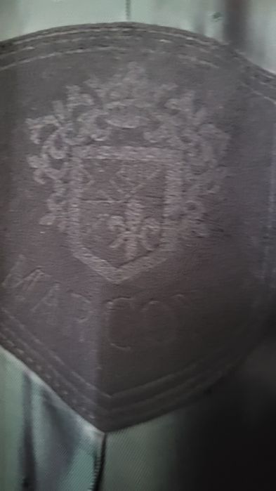 Płaszcz wełniany i włosem wielbłąda