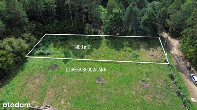 Piękne działki Dzikie-Kolonia podlaskie 1400 mkw lub 2000mkw