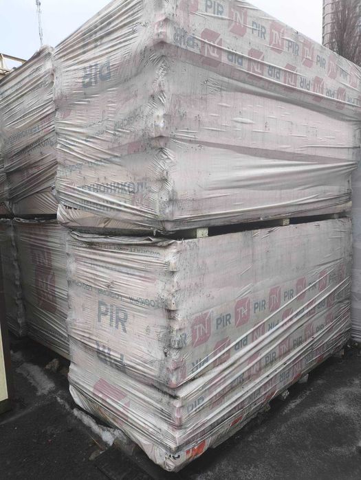 Теплоізоляцийні плити PIR 50 і 100 мм.