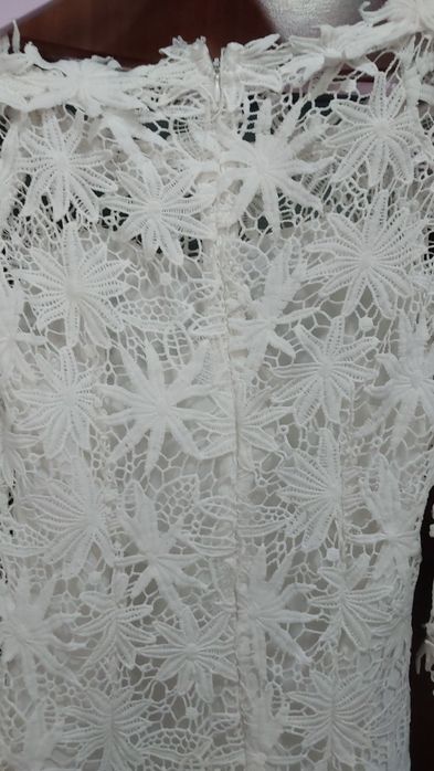 Міді плаття з турецького мережива