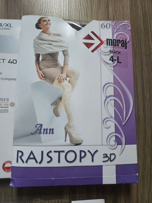 Zestaw: rajstopy Gatta, Miracle, Moraj, 4-5L/XL
