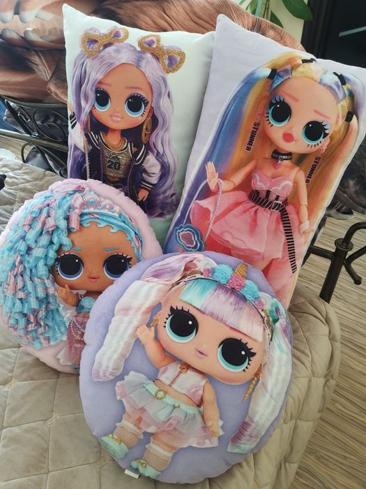 Подушки игрушки лол lol omg