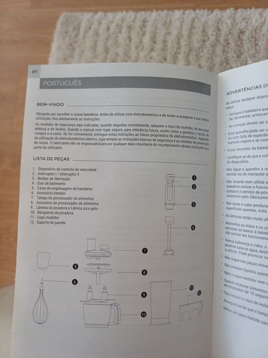 Robot de cozinha da Create