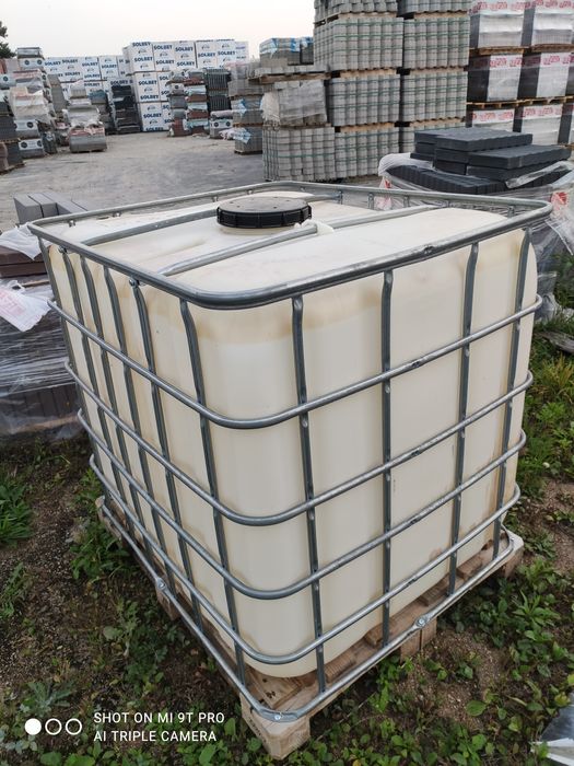 Bańka 1000 L sprawna zbiornik beczka na wodę paliwo  Transport