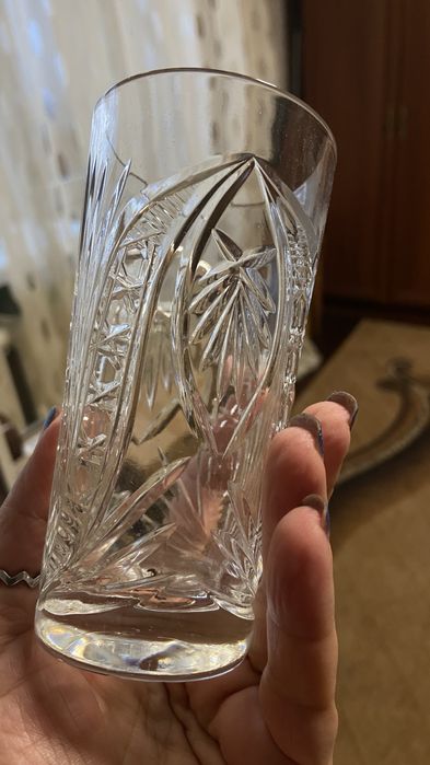 Стаканы хрустальные 12 шт