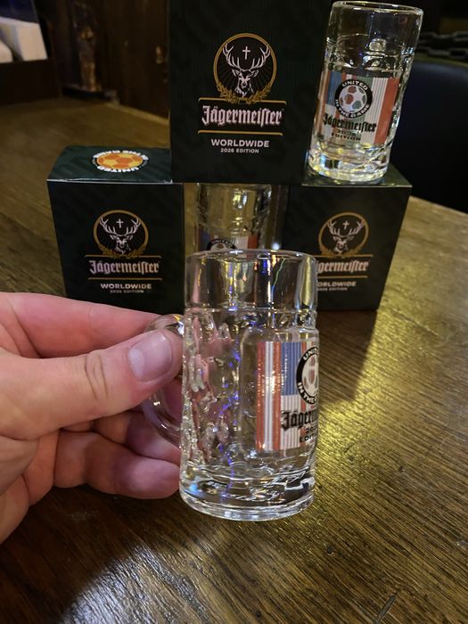 Лімітована рюмка шот чарка Jagermeister Єгермайстер Original Оригінал