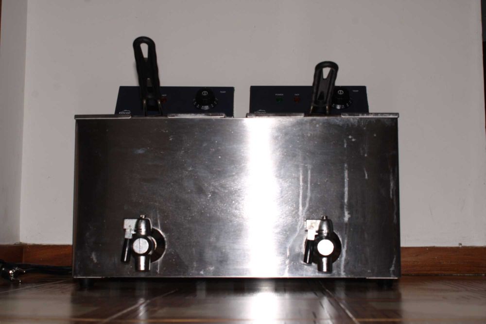 fritadeira eletrica Lacor 2x8L