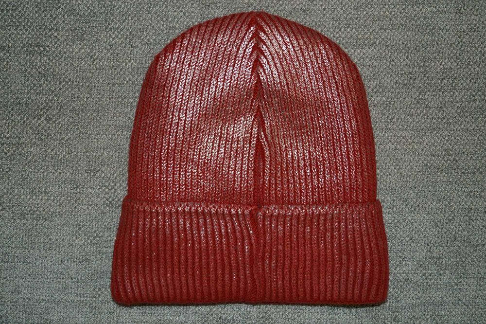 Шапка ugg тепла бордова